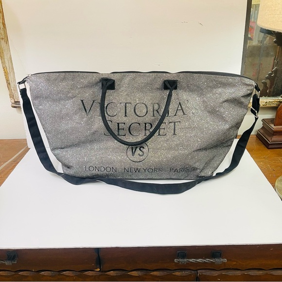 Victoria’s Secret Black Sparkle Tote - Picture 6 of 10